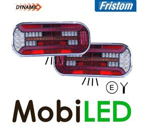 Fristom Ensemble Feux arrière 5 fonctions réflecteur pl.d'immatriculation câble Fristom Ensemble Feux arrière 5 fonctions réflecteur pl.d'immatriculation câble