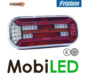 Fristom Achterlicht 5 functies driehoek reflector links bajonet Fristom Achterlicht 5 functies driehoek reflector links bajonet