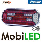 Fristom Rear light 5 functions triangle reflector right bayonet