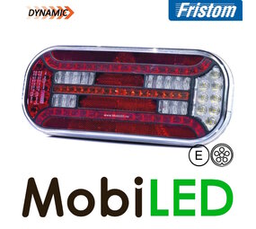 Fristom Rear light 5 functions triangle reflector right bayonet