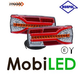 HORPOL Ensemble dynamique feux arrière Carmen 6 fonctions clair 2M HORPOL Ensemble dynamique feux arrière Carmen 6 fonctions clair 2M