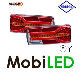 HORPOL Set dynamische achterlichten Carmen 6 functies rood HORPOL Set dynamische achterlichten Carmen 6 functies rood