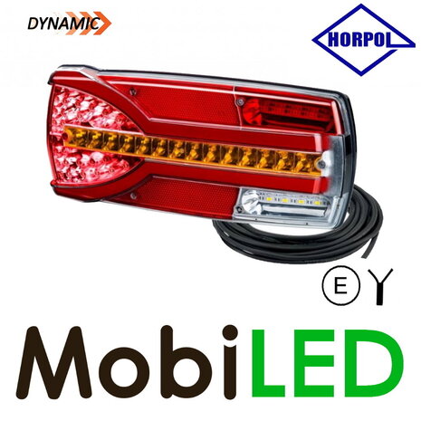 HORPOL Horpol Set dynamic rear lights Carmen 6 functions red 2M E-mark HORPOL Horpol Set dynamic rear lights Carmen 6 functions red 2M E-mark