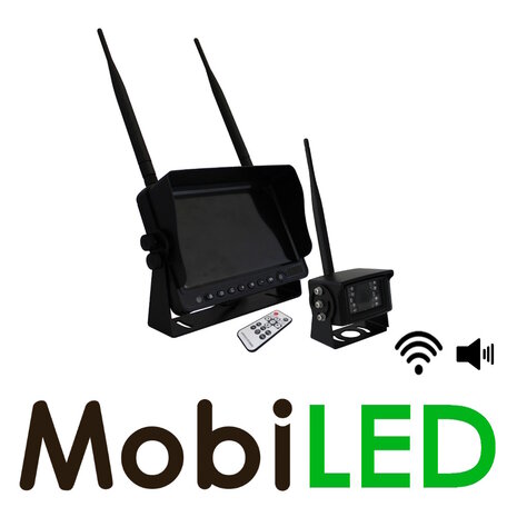 Reversing camera kit, monitor and camera wireless (max 4 cameras) Reversing camera kit, monitor and camera wireless (max 4 cameras)