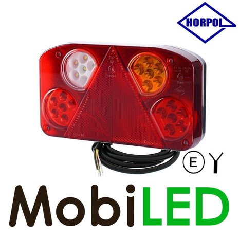HORPOL Horpol Set modular rear lights 5 functions 2M E-mark HORPOL Horpol Set modular rear lights 5 functions 2M E-mark