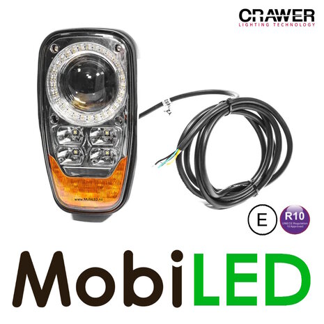 Crawer Crawer Headlight unit E-mark