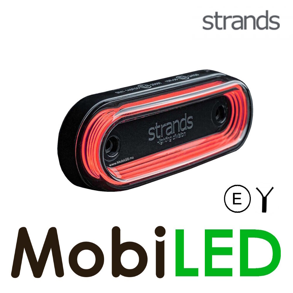 Strands Strands FOR9T Gravity feu de position Ambre 10-40 volts E-marque