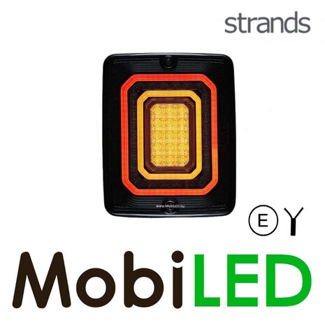 Strands Strands FOR9T Illusion Achterlicht 3 functies E-keur Strands Strands FOR9T Illusion Achterlicht 3 functies E-keur