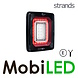 Strands Strands FOR9T Illusion Rear Light 2 functions fog and reverse light E-mark Strands Strands FOR9T Illusion Rear Light 2 functions fog and reverse light E-mark