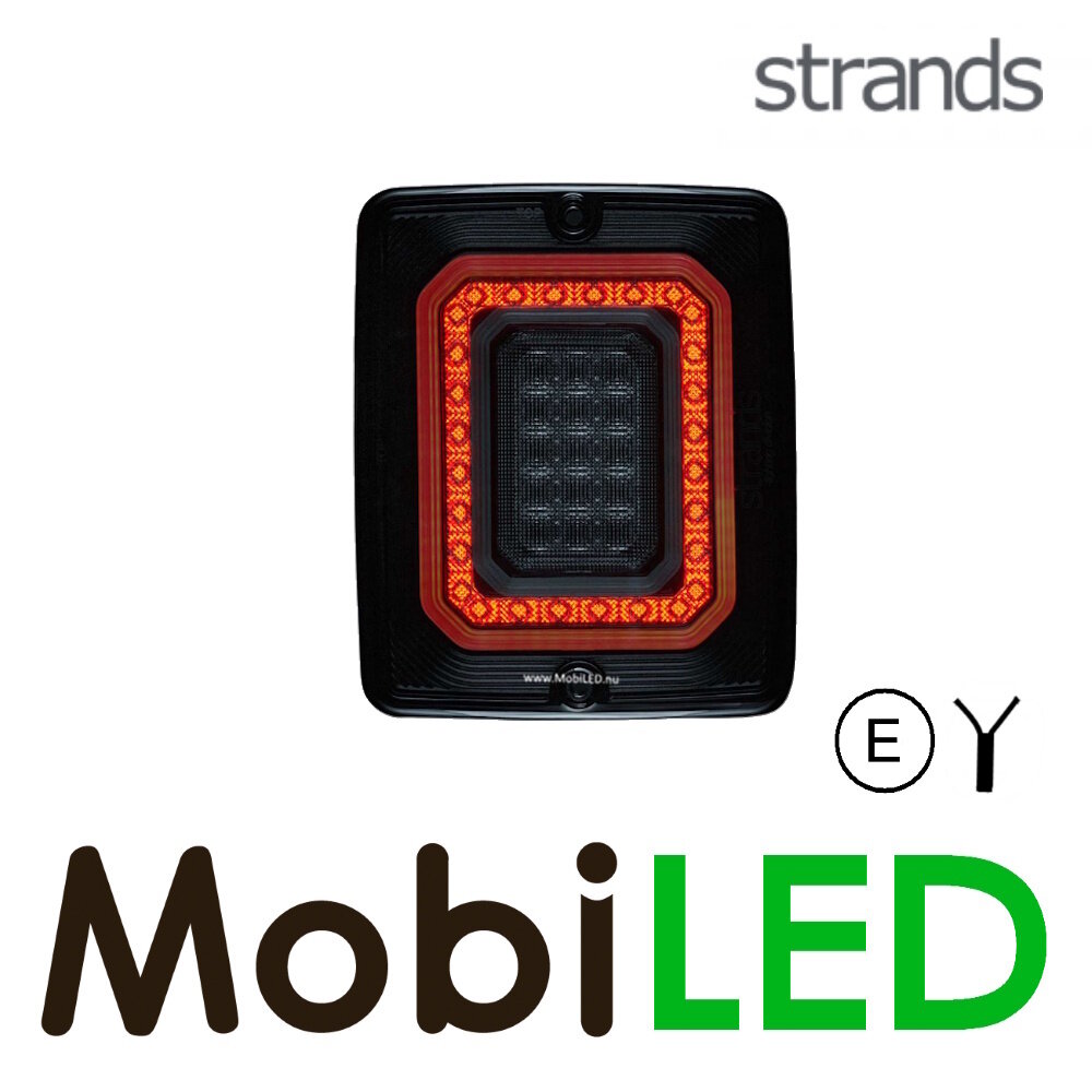 Strands Strands FOR9T Illusion Achterlicht 2 functies mist en achteruitrijlicht E-keur