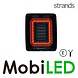 Strands Strands FOR9T Illusion Achterlicht 2 functies mist en achteruitrijlicht E-keur