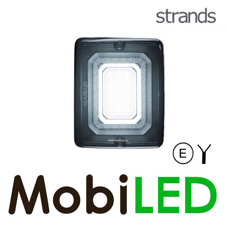 Strands Strands FOR9T Illusion Rear Light 2 functions fog and reverse light E-mark Strands Strands FOR9T Illusion Rear Light 2 functions fog and reverse light E-mark