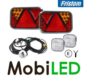 Fristom Kit agricole faisceau de câblage à 7 broches, 2 feux arrière, 2 feux de position