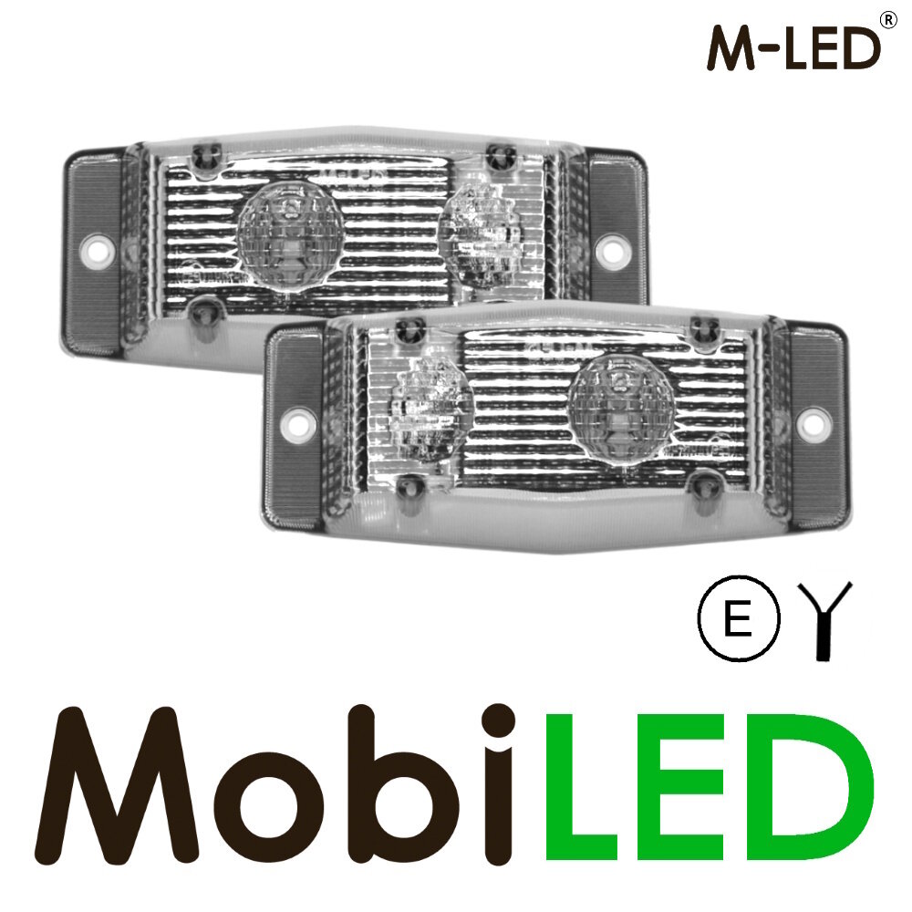 M-LED M-LED Ensemble feux de travail brûleur double gauche et droit E-marque M-LED M-LED Ensemble feux de travail brûleur double gauche et droit E-marque