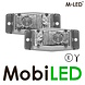 M-LED M-LED Set double burner work lights left and right E-mark M-LED M-LED Set double burner work lights left and right E-mark