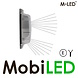 M-LED M-LED Lampe de travail brûleur double droite E-marque