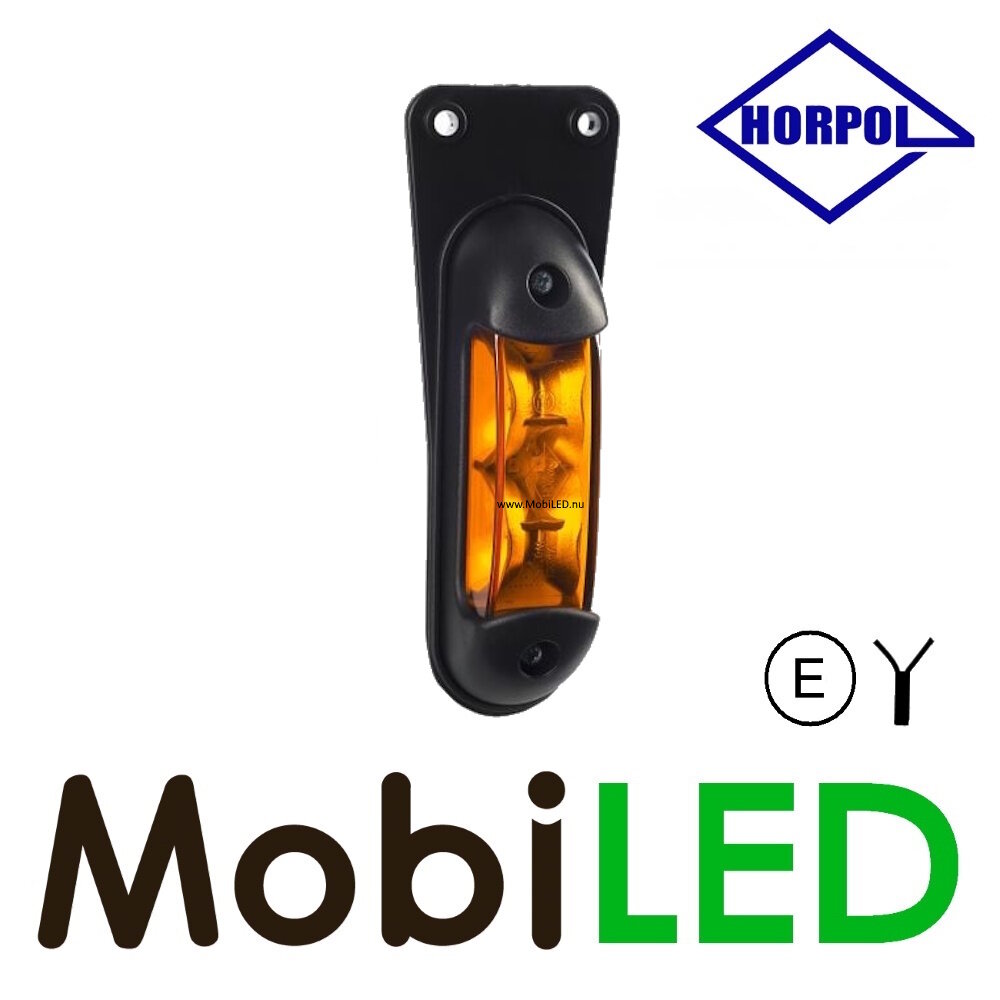 HORPOL Clignotant 12-24 volts 6 LED Ambre E-mark HORPOL Clignotant 12-24 volts 6 LED Ambre E-mark