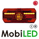 WAS Set rear lights 5 functions reflector 12-24V E-mark
