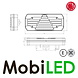WAS Set rear lights 5 functions reflector 12-24V E-mark