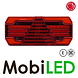 WAS Set rear lights 5 functions reflector 12-24V E-mark