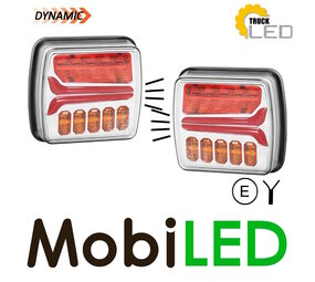 TruckLED Set achterlichten 4 functies dynamisch TruckLED Set achterlichten 4 functies dynamisch