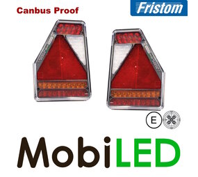 Fristom Ensemble feux arrière 5 fonctions réflecteur baïonnette canbus proof Fristom Ensemble feux arrière 5 fonctions réflecteur baïonnette canbus proof