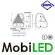 HORPOL Set driehoekige modulaire achterlichten bajonet E-keur HORPOL Set driehoekige modulaire achterlichten bajonet E-keur