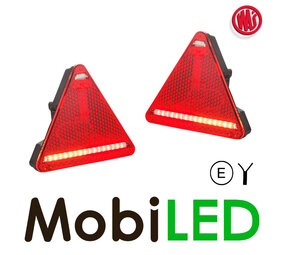 WAS Set driehoek achterlichten WAS Set driehoek achterlichten