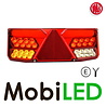 WAS WAS Ensemble NEON look Feux arrière triangle 5 fonctions E-marque WAS WAS Ensemble NEON look Feux arrière triangle 5 fonctions E-marque