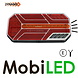 Set dynamic NEON Rear lights 5 functions E-mark Set dynamic NEON Rear lights 5 functions E-mark