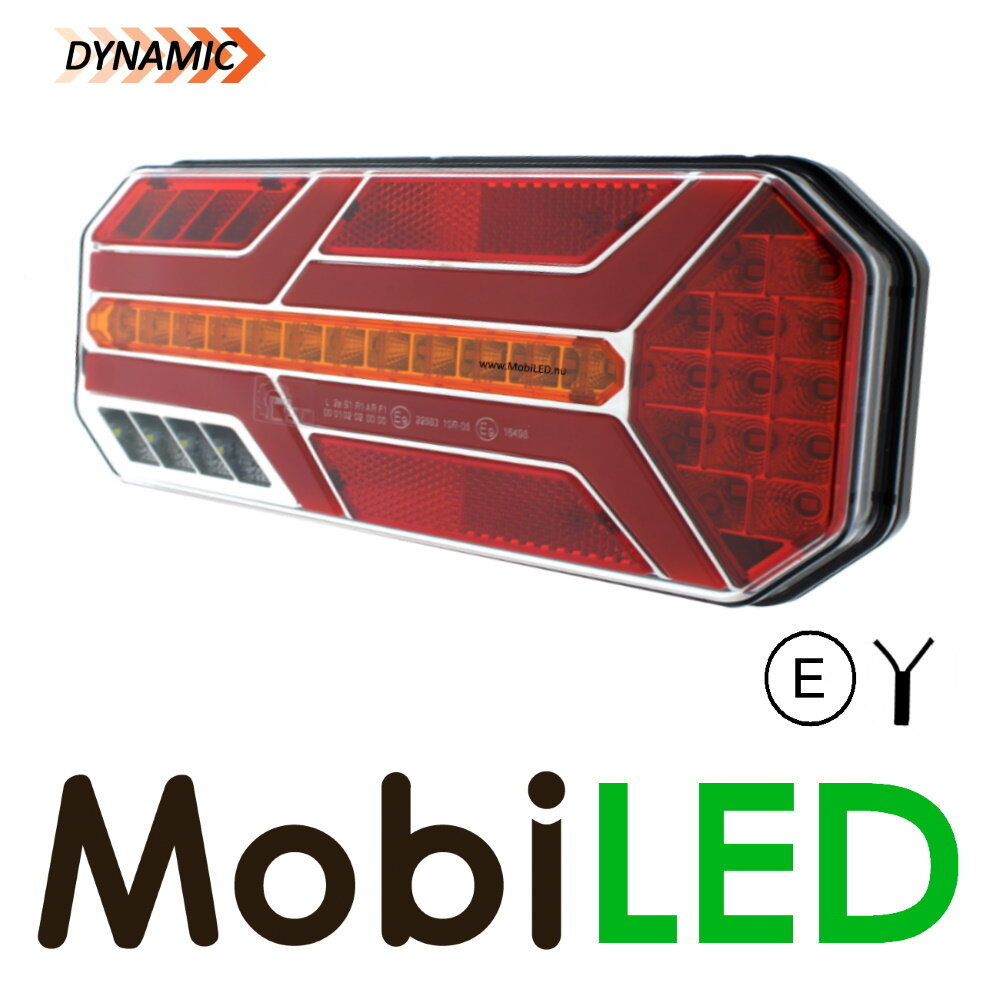 Set dynamic NEON Rear lights 6 functions E-mark Set dynamic NEON Rear lights 6 functions E-mark