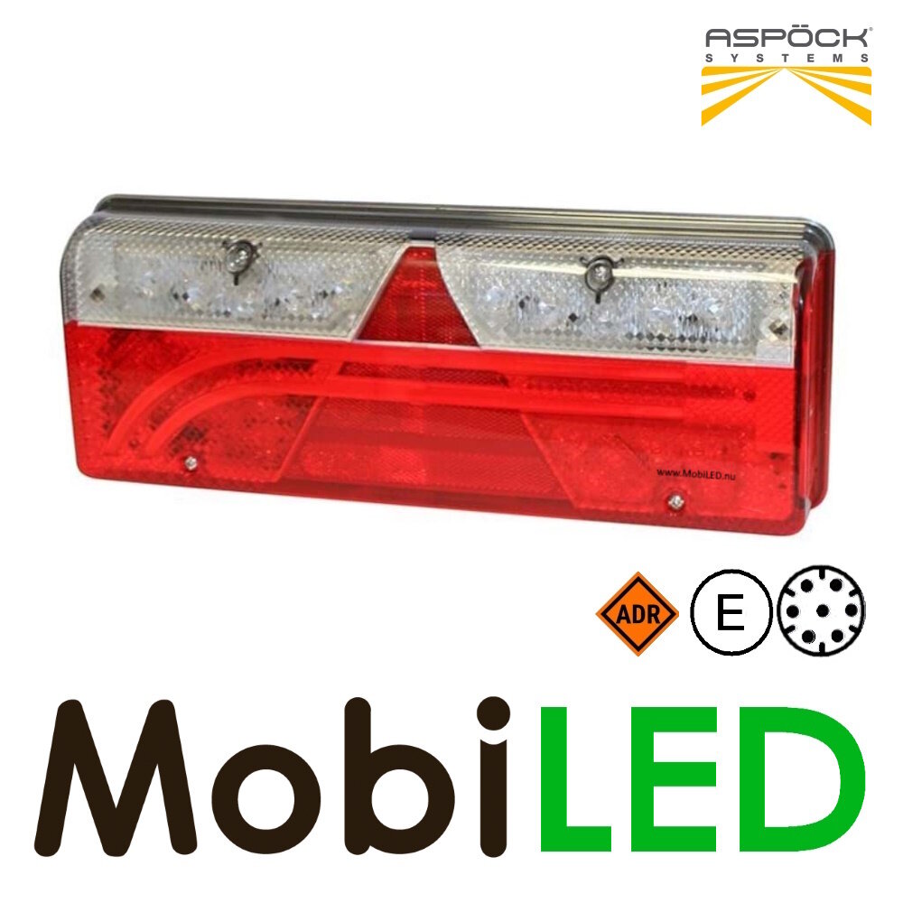 Aspöck Ensemble Europoint III feux arrière 5 fonctions réflecteur 24V E-marque Aspöck Ensemble Europoint III feux arrière 5 fonctions réflecteur 24V E-marque