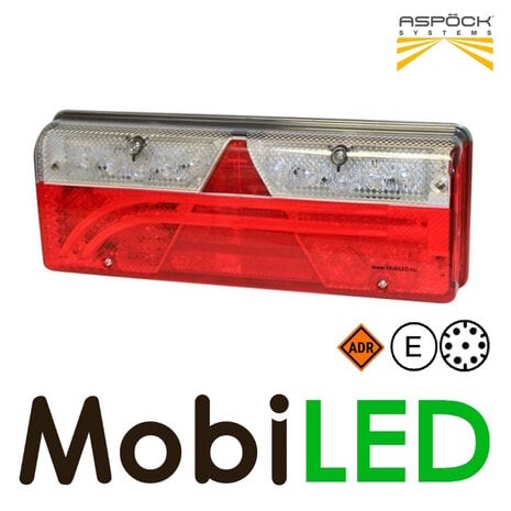 Aspöck Aspock Set Europoint III achterlichten 5 functies reflector 24V E-keur Aspöck Aspock Set Europoint III achterlichten 5 functies reflector 24V E-keur