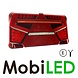 Set rear lights 5 functions dynamic with reflector E-mark