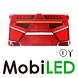 Set rear lights 5 functions dynamic with reflector E-mark