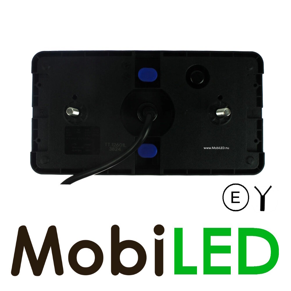 Set rear lights 5 functions dynamic with reflector E-mark