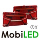 Set rear lights 5 functions dynamic with reflector E-mark