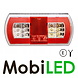 Set rear lights 4 functions E-mark