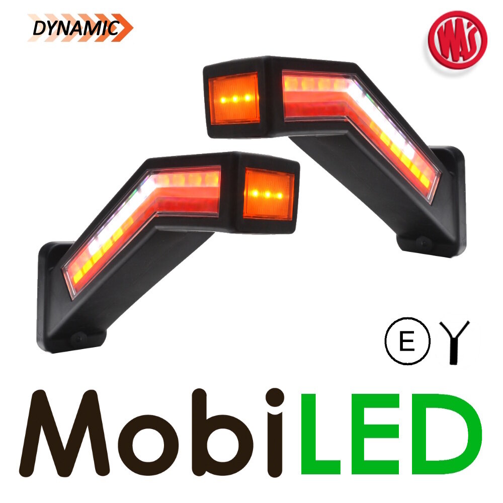 WAS WAS Set dynamic rear lights 5 functions E-mark