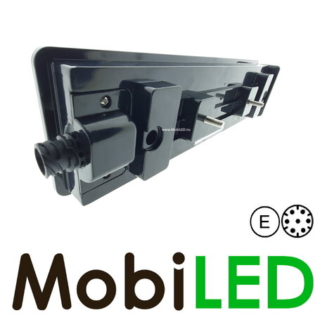 Set achterlichten 5 functies + kentekenverlichting E-keur met 7 pins connector