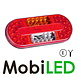 Set rear lights oval 5 functions E-mark