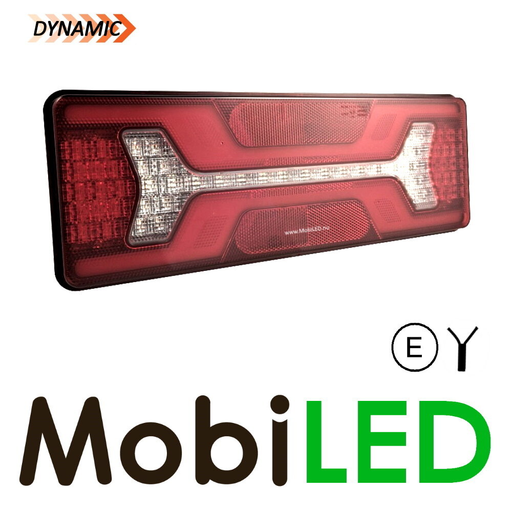Set Rear lights 5 functions and reflector E-mark