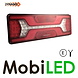 Set Rear lights 5 functions and reflector E-mark