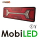 Set Rear lights 5 functions and reflector E-mark