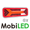 Set rear lights 5 functions reflector E-mark