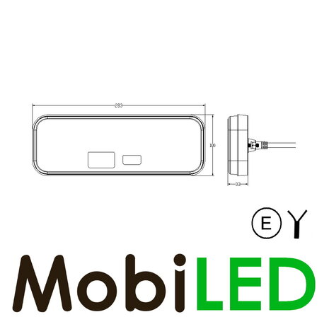 Set achterlichten 5 functies reflector E-keur