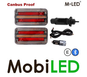 M-LED Ensemble feux arrière sans fil canbus proof 24V M-LED Ensemble feux arrière sans fil canbus proof 24V