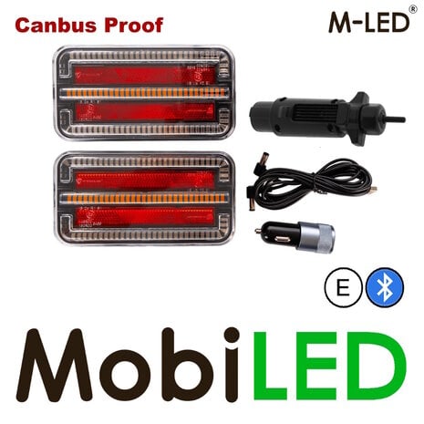 M-LED M-LED Draadloze verlichtingsset compleet canbus 24Volt E-keur M-LED M-LED Draadloze verlichtingsset compleet canbus 24Volt E-keur