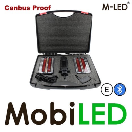 M-LED M-LED Draadloze verlichtingsset compleet canbus 24Volt E-keur M-LED M-LED Draadloze verlichtingsset compleet canbus 24Volt E-keur