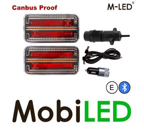 M-LED Ensemble feux arrière sans fil canbus proof 12V M-LED Ensemble feux arrière sans fil canbus proof 12V